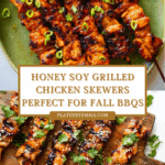 Grilled Chicken Skewers with Honey Soy Marinade that Impress!