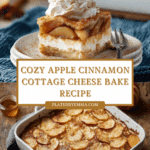 Apple Cinnamon Cottage Cheese Bake Recipe