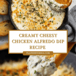 Cheesy Chicken Alfredo Dip Recipe