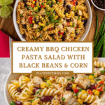 BBQ Chicken Pasta Salad Recipe