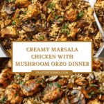 Marsala Chicken Orzo