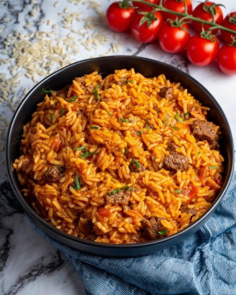 Giouvetsi (Greek Beef Stew with Orzo) Recipe
