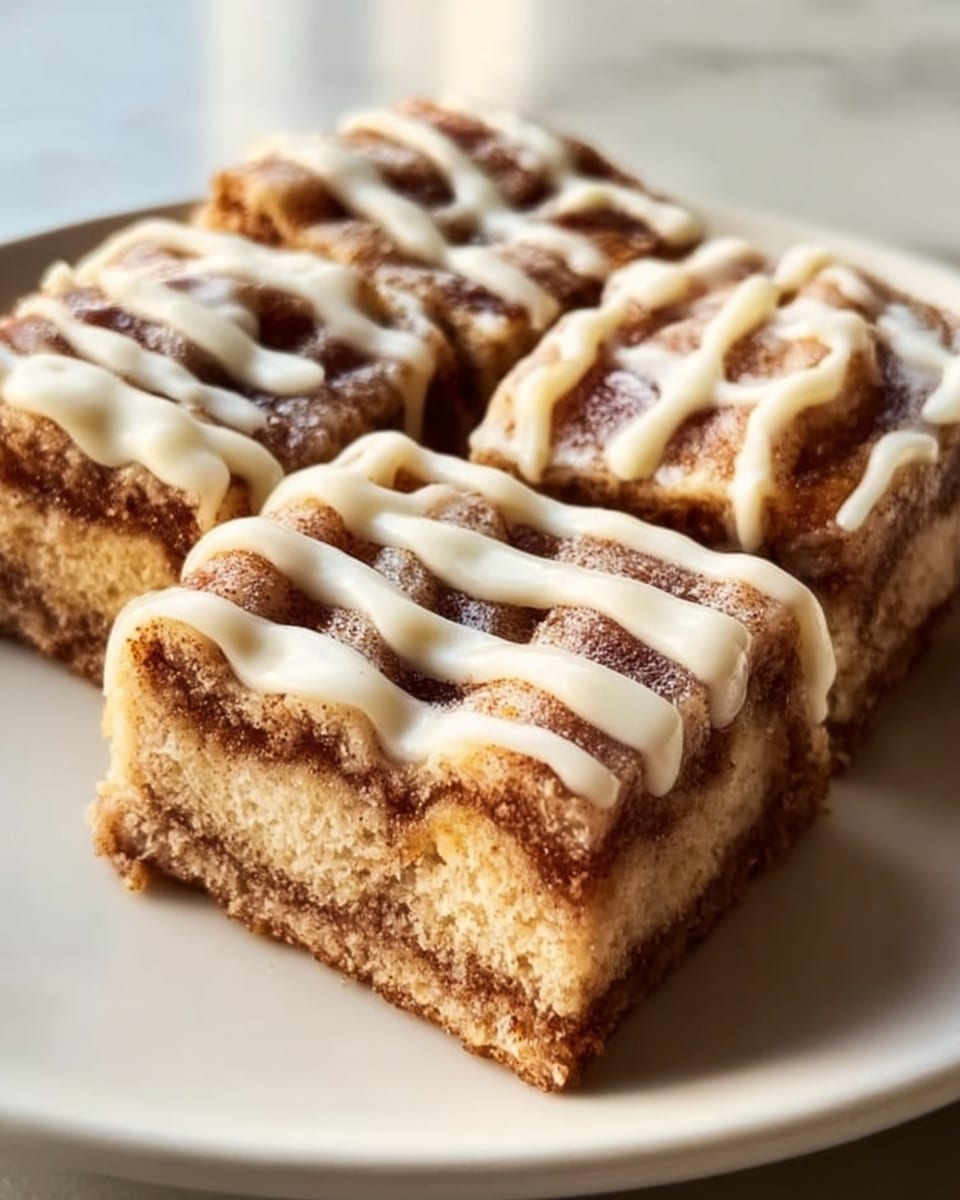 A close-up image of two cinnamon rolls placed on a brown wooden surface with a white marbled background. The cinnamon rolls have a soft, golden-brown spiral bread base with a slightly rough texture. Each roll is topped with a thick layer of white icing that smoothly covers the top and slightly drips down the sides, highlighting the spiral pattern. The focus is on the front roll, showing its fluffy inside and detailed icing, while the second roll is partially visible behind it. The lighting is natural, making the rolls look warm and fresh. Photo taken with an iphone --ar 4:5 --v 7