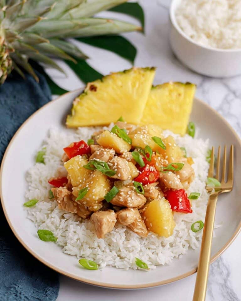 Pineapple Chicken and Rice: Sweet, Savory, Effortlessly Easy Recipe