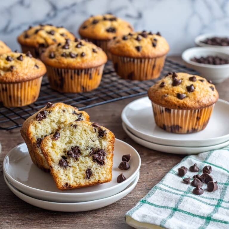 Banana Chocolate Chip Yogurt Muffins Recipe