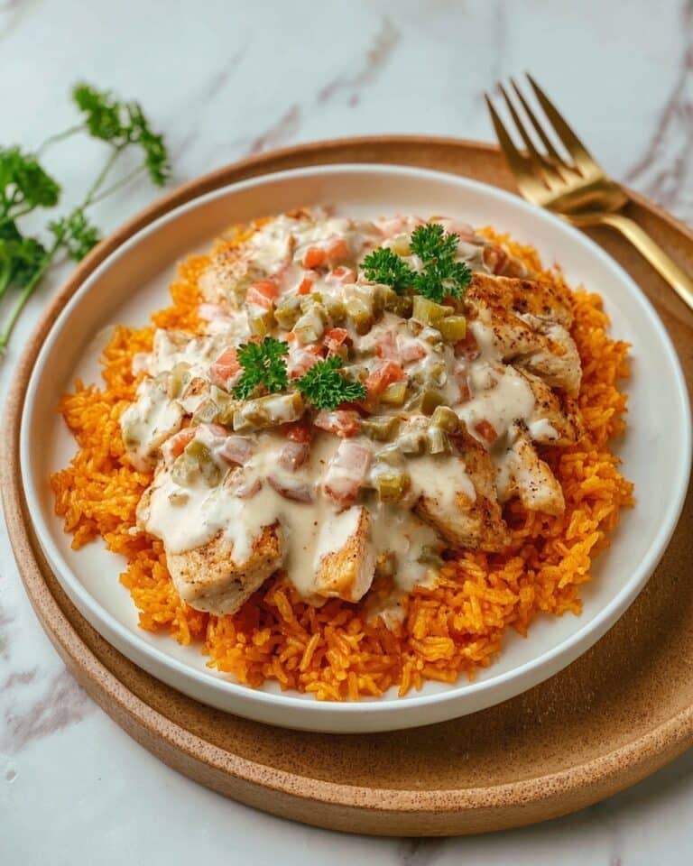 Chicken and Rice Queso Casserole Recipe