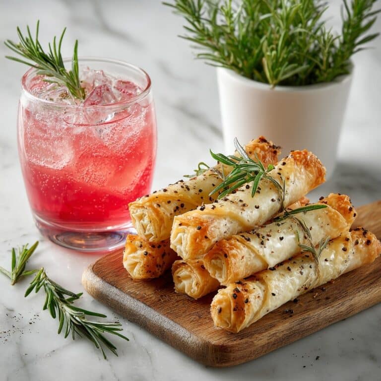 Cranberry and Brie Filo Crackers Recipe