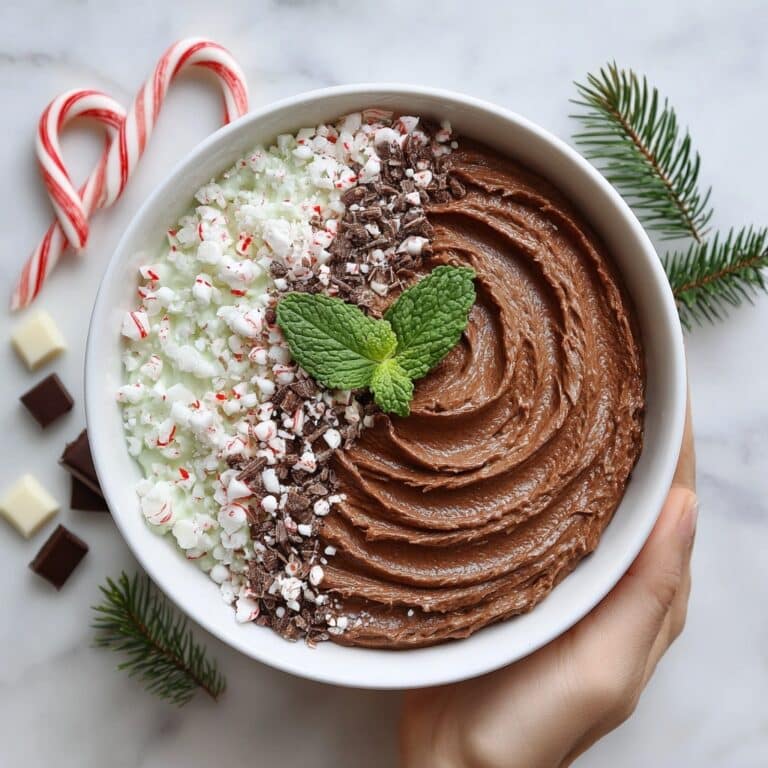 Peppermint Mocha Smoothie Bowl Recipe