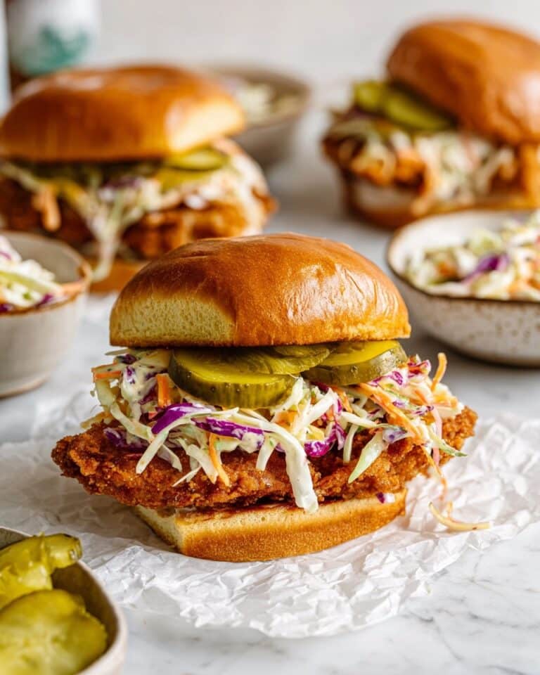 Spicy Chicken Sandwich with Creamy Homemade Sauce Recipe