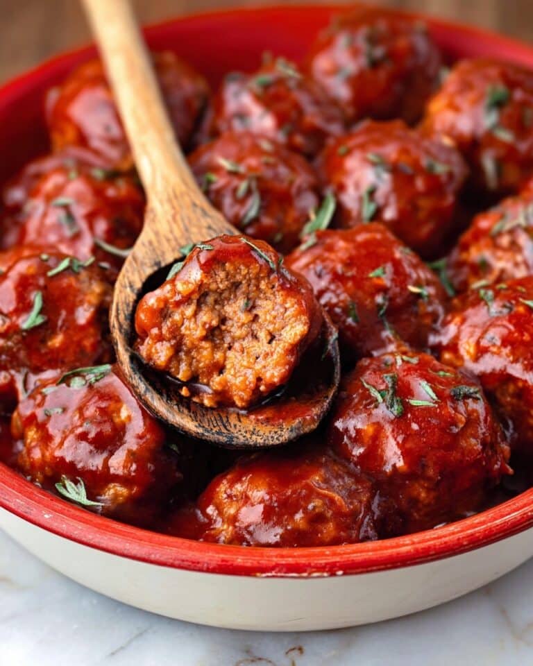 Healthy Apple Cider Turkey Meatballs Recipe