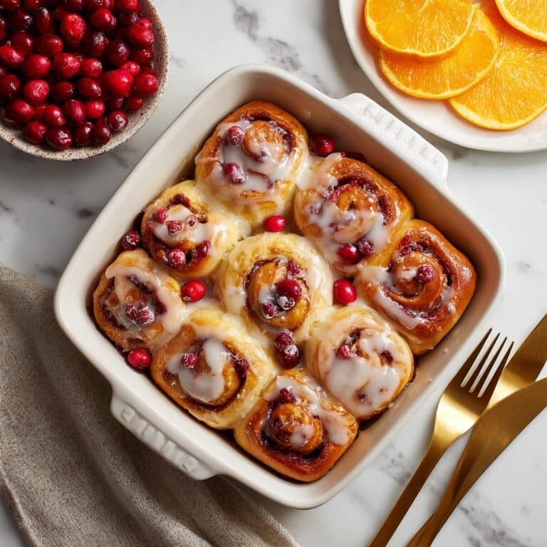 Cranberry Orange Sweet Rolls Recipe