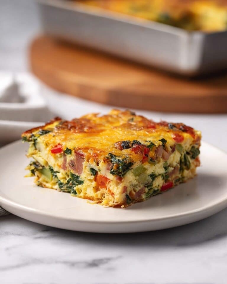 Cottage Cheese and Veggie Bake: A Wholesome Comfort Dish Recipe