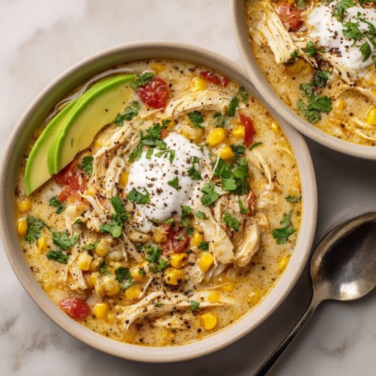 Mexican Street Corn White Chicken Chili Recipe