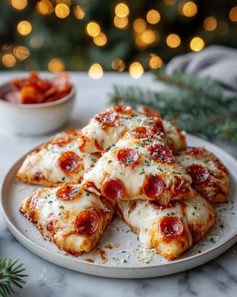 Christmas Pizza Bites Recipe