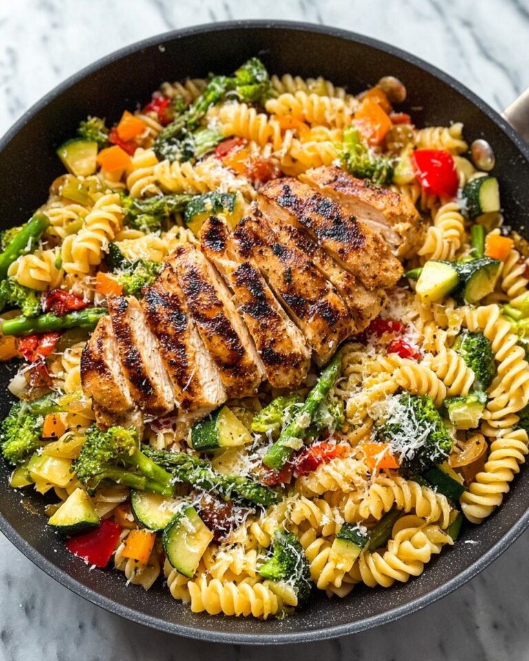Easy Chicken Pasta Primavera Recipe