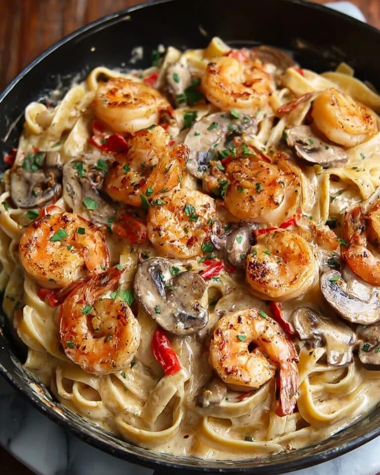 Blackened Shrimp Stroganoff Recipe