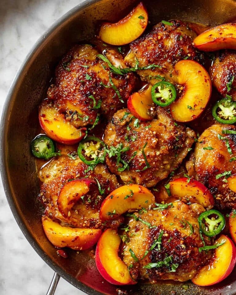 Jalapeno Peach Chicken Recipe