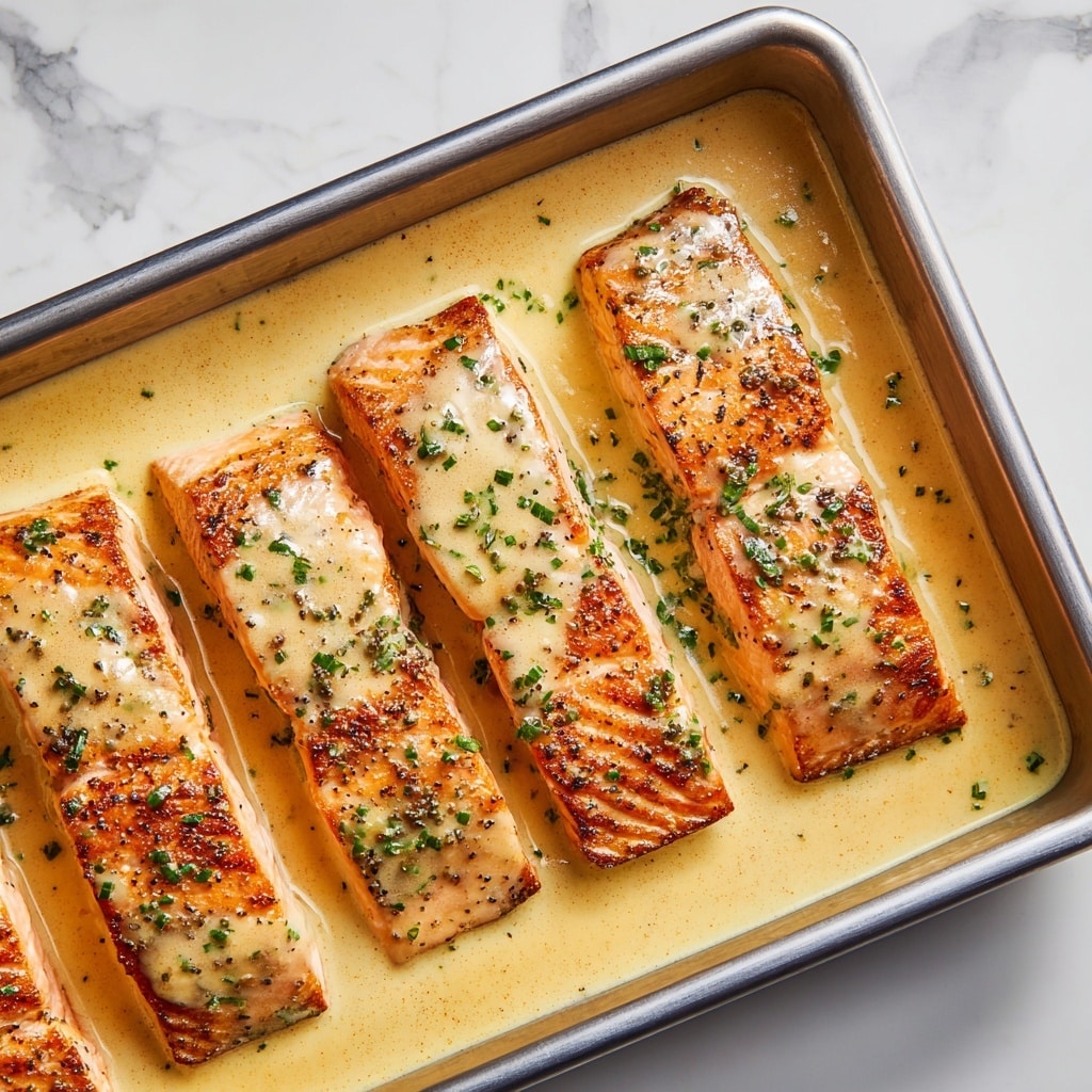A white bowl on a white marbled surface holds a generous serving of grilled chicken pieces covered in a creamy, slightly orange sauce with visible black pepper and chili flakes. The chicken has a golden-brown char with some darker grill marks, and small pieces of green onion are sprinkled over it, adding a fresh green color. The bowl is garnished with four lime wedges arranged evenly around the chicken, showing bright green skin and juicy, pale green flesh. The overall presentation is vibrant with warm and fresh colors. Photo taken with an iphone --ar 4:5 --v 7