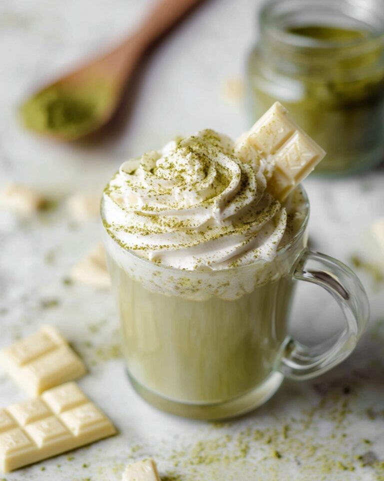 Matcha White Hot Chocolate Recipe