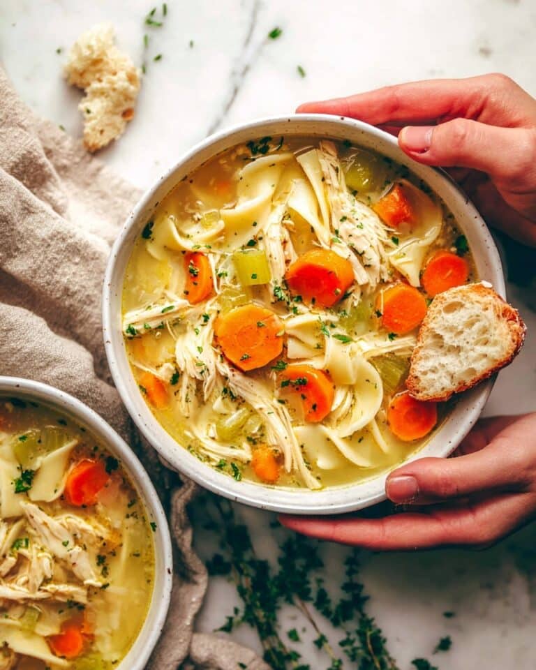 Savory Chicken Noodle Soup to Warm Your Soul Recipe