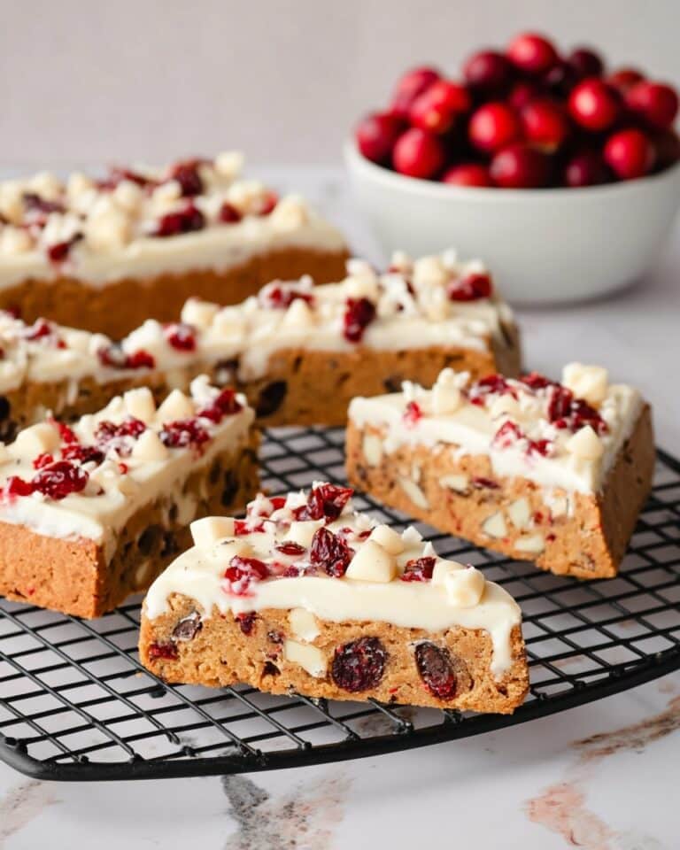 Cranberry Bliss Bars Recipe