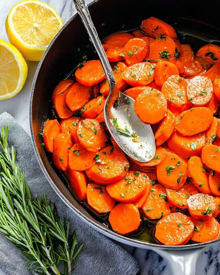 Sweet & Savory Brown Sugar Glazed Carrots Recipe