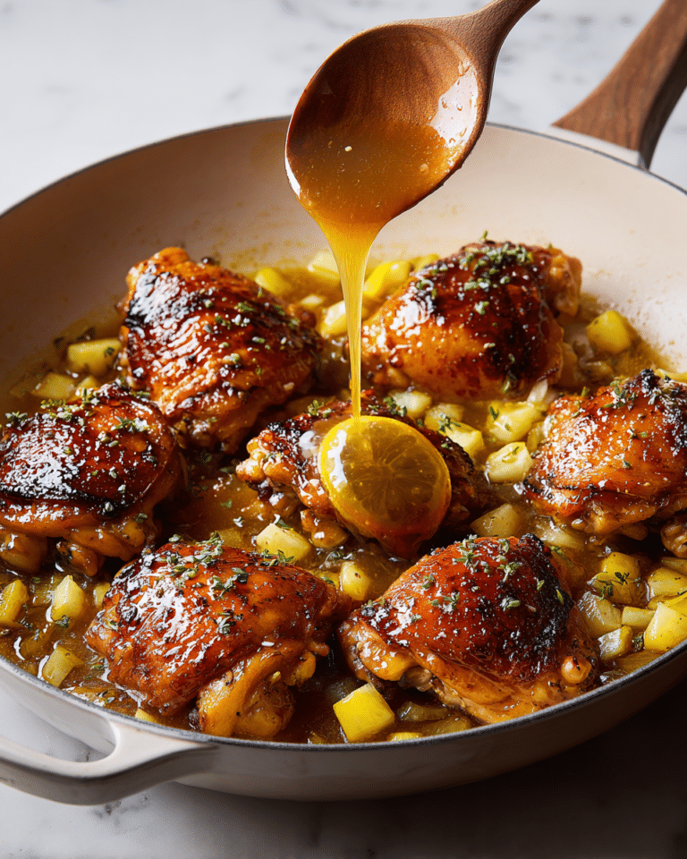Apple Cider Glazed Chicken Recipe