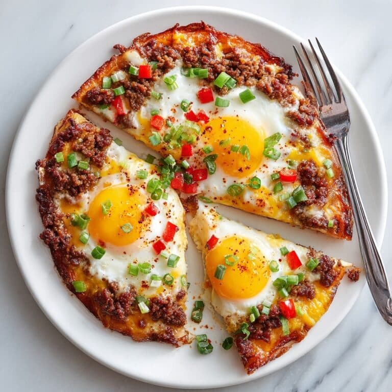 Breakfast Pizza with Hash Brown Crust Recipe
