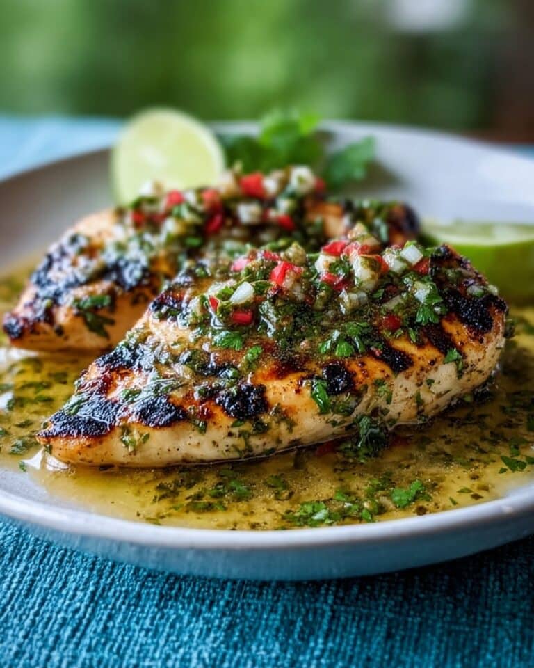 Grilled Salsa Verde Pepper Jack Chicken Recipe