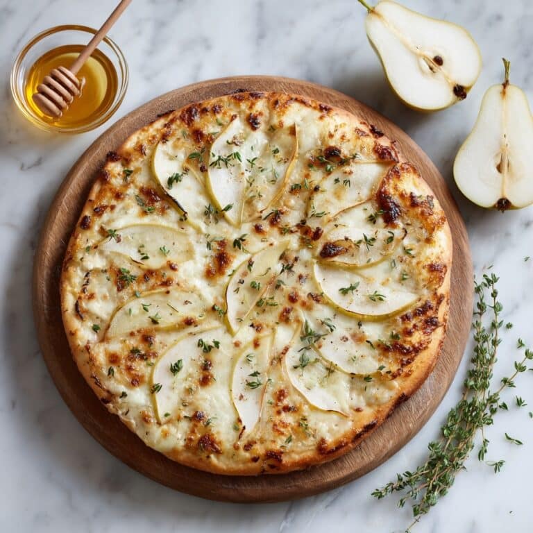 Pear and Brie Pizza Recipe