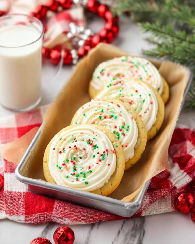 Cake Batter Christmas Cookies Recipe