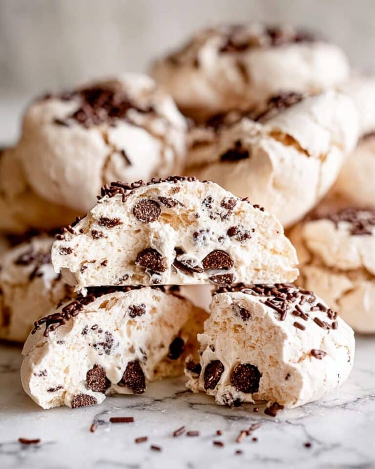 Hot Cocoa Meringue Cookies Recipe