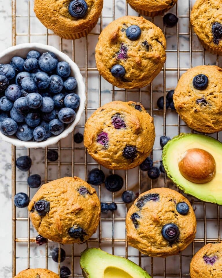 Fan-Favorite Blueberry Avocado Mini Muffins Recipe