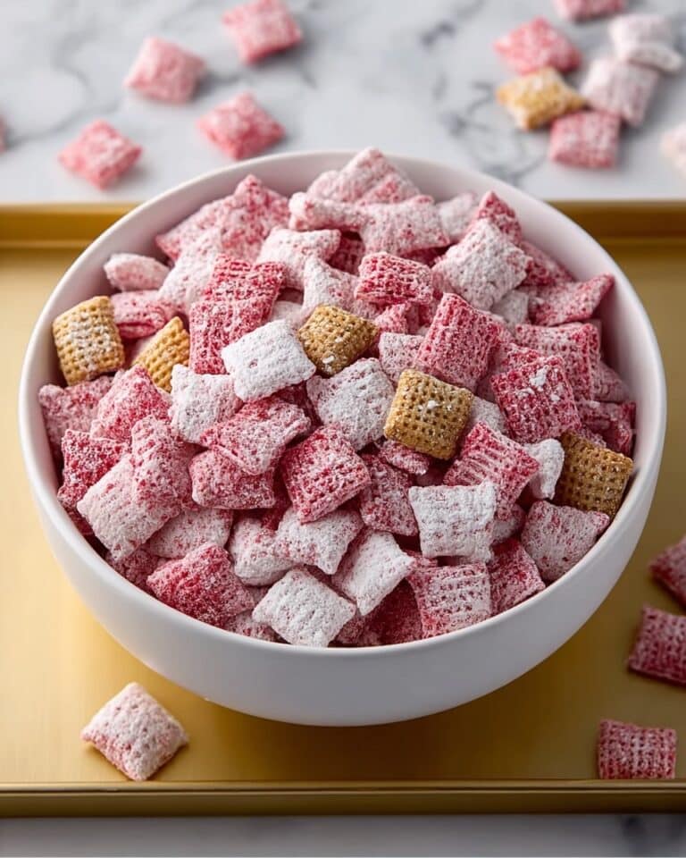 Strawberry Shortcake Puppy Chow Recipe