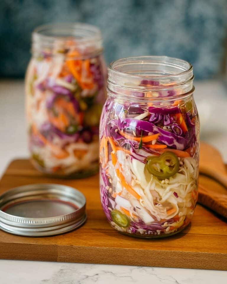 Sweet & Spicy Pickle Slaw Recipe