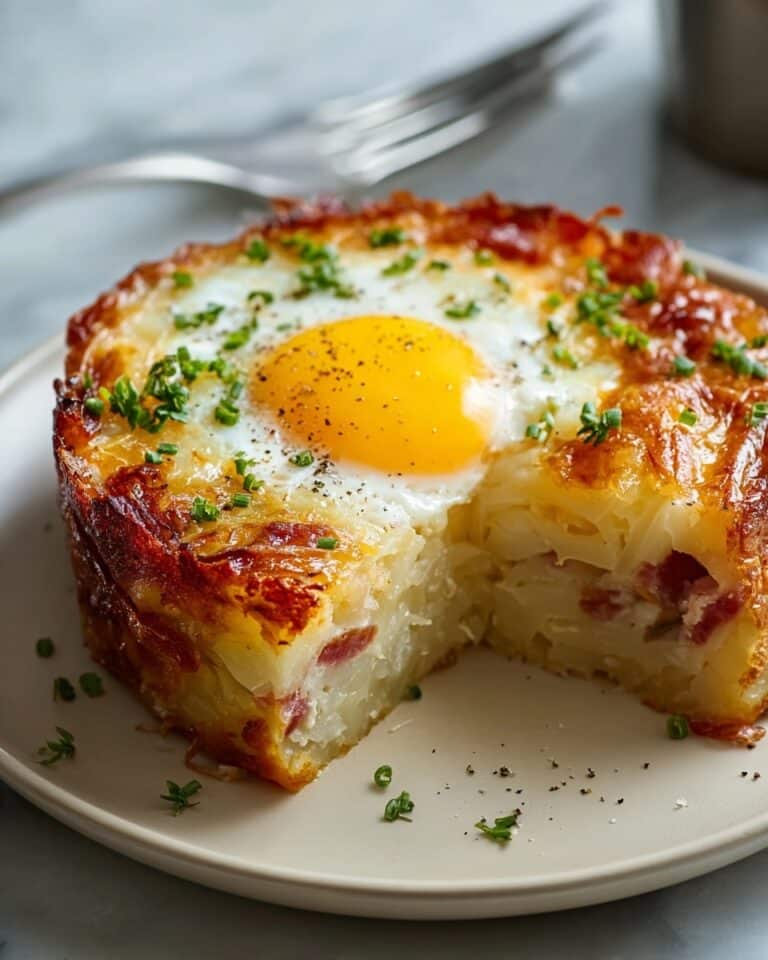 Baked Eggs Napoleon Recipe