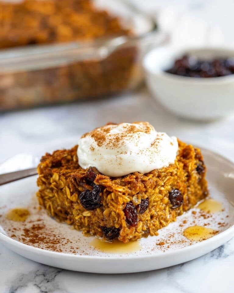 Pumpkin Baked Oatmeal Recipe