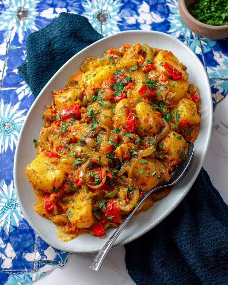 Dopiazeh Aloo Persian Potato Curry Recipe