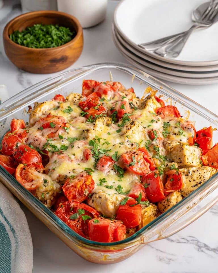 Bruschetta Chicken Bake Recipe