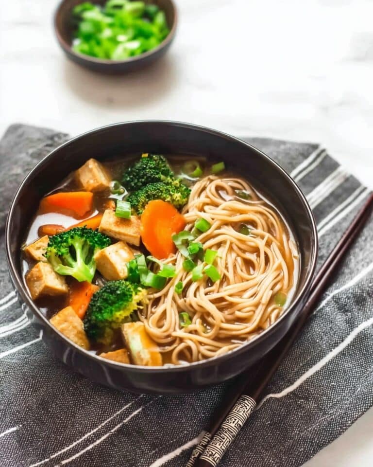 Ten-Minute Miso Noodle Soup Recipe