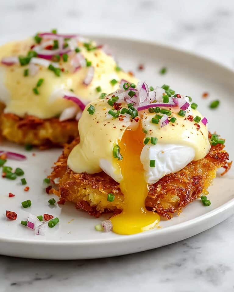 Easy Latke Eggs Benedict Recipe