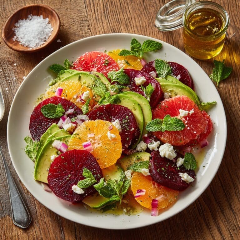 Roasted Beet Avocado Citrus Salad Recipe