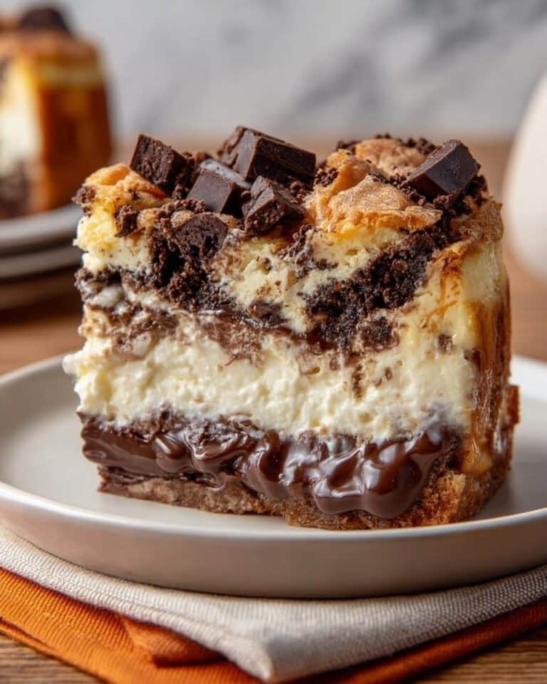 Decadent Chocolate & Cream Cheese Bread Pudding: Gooey Perfection Recipe