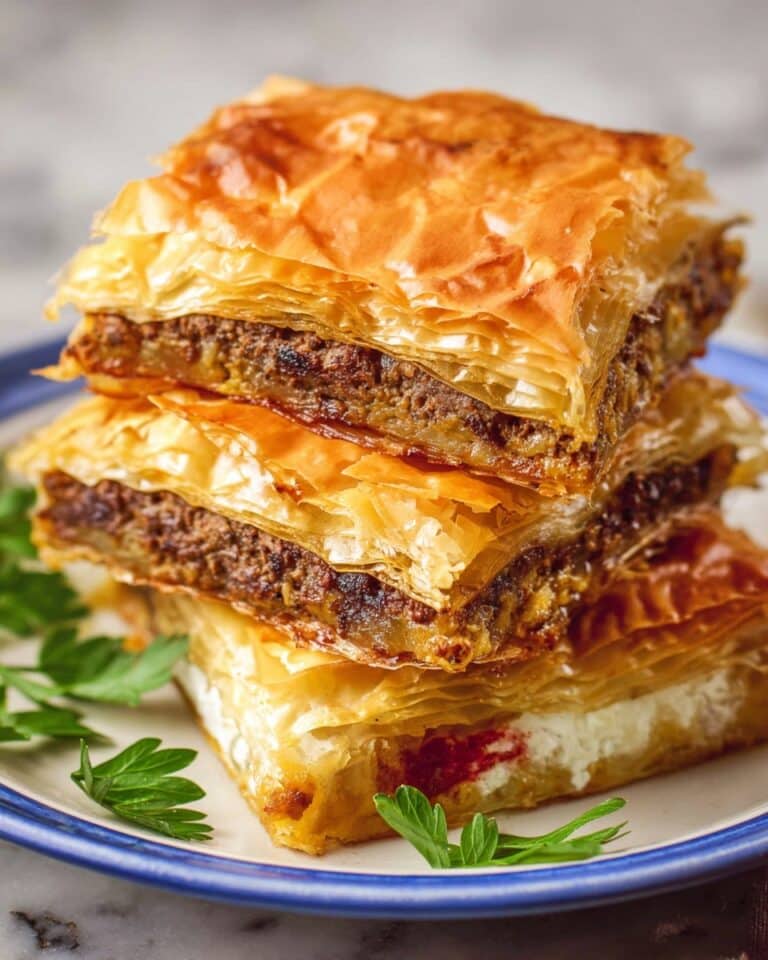 Greek Phyllo Meat Pie Recipe