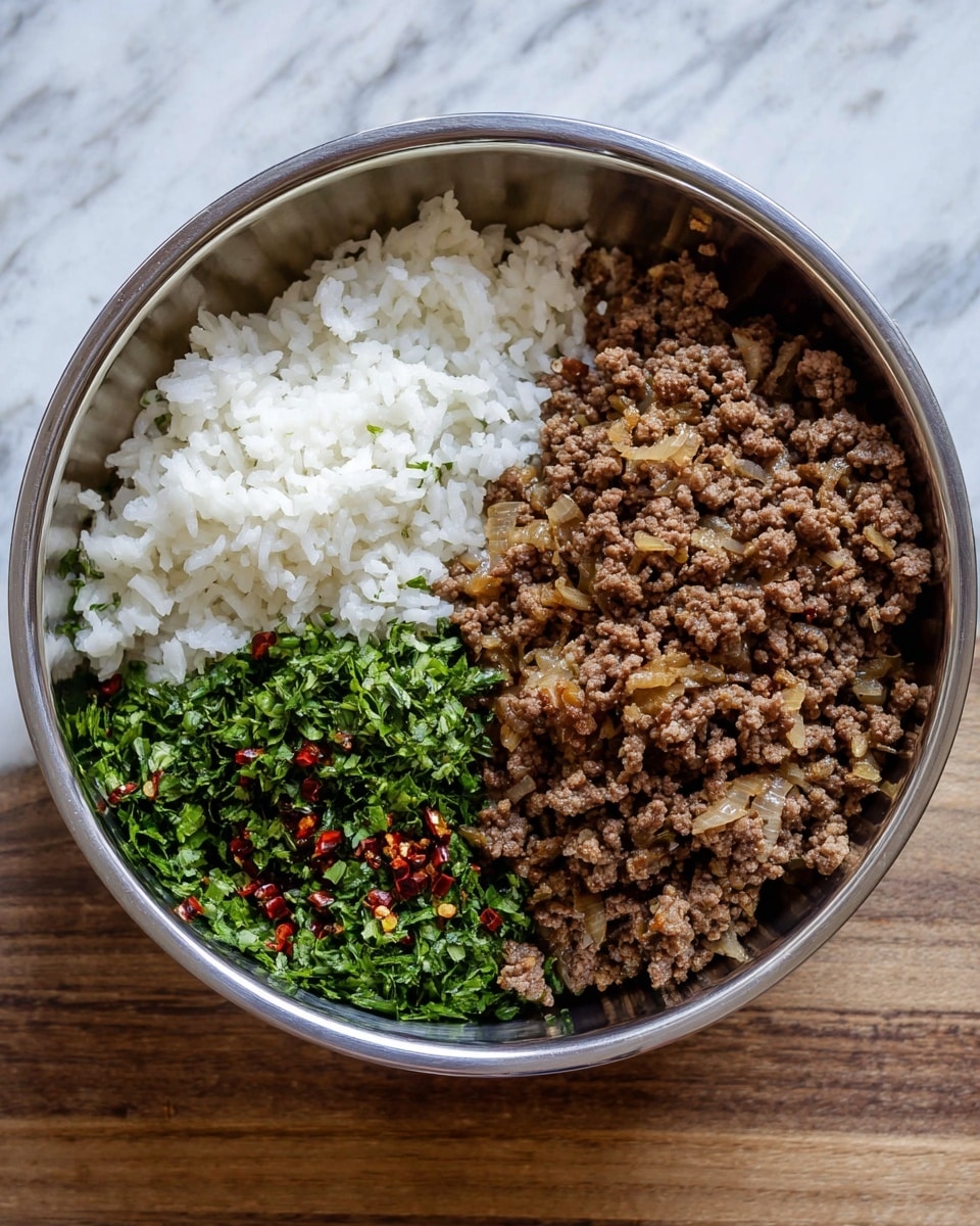 A white plate on a white marbled surface holds a serving of five golden-brown crispy fried patties arranged in a slight curve on the right side. On the left side, there is a fresh salad made of dark green spinach leaves, sliced green cucumbers, and halved red cherry tomatoes scattered across the plate. The salad looks fresh and lightly dressed. There are small drops of dark red sauce near the edge of the plate. photo taken with an iphone --ar 4:5 --v 7