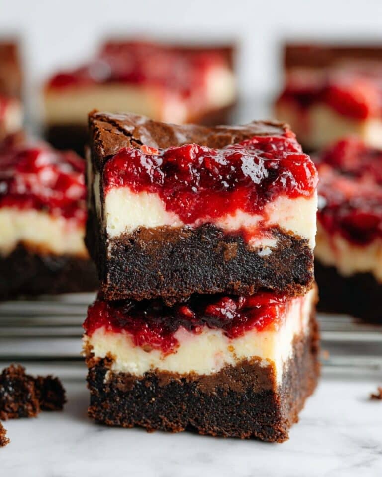 Cherry Cheesecake Brownies Recipe