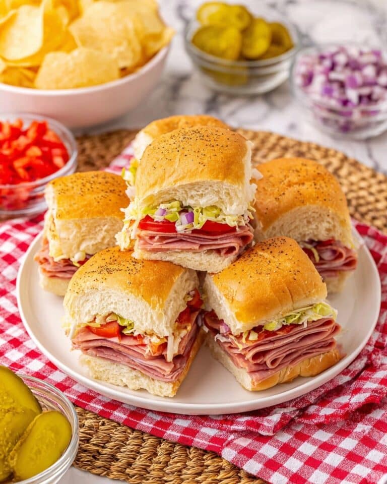Italian Sub Sliders Recipe