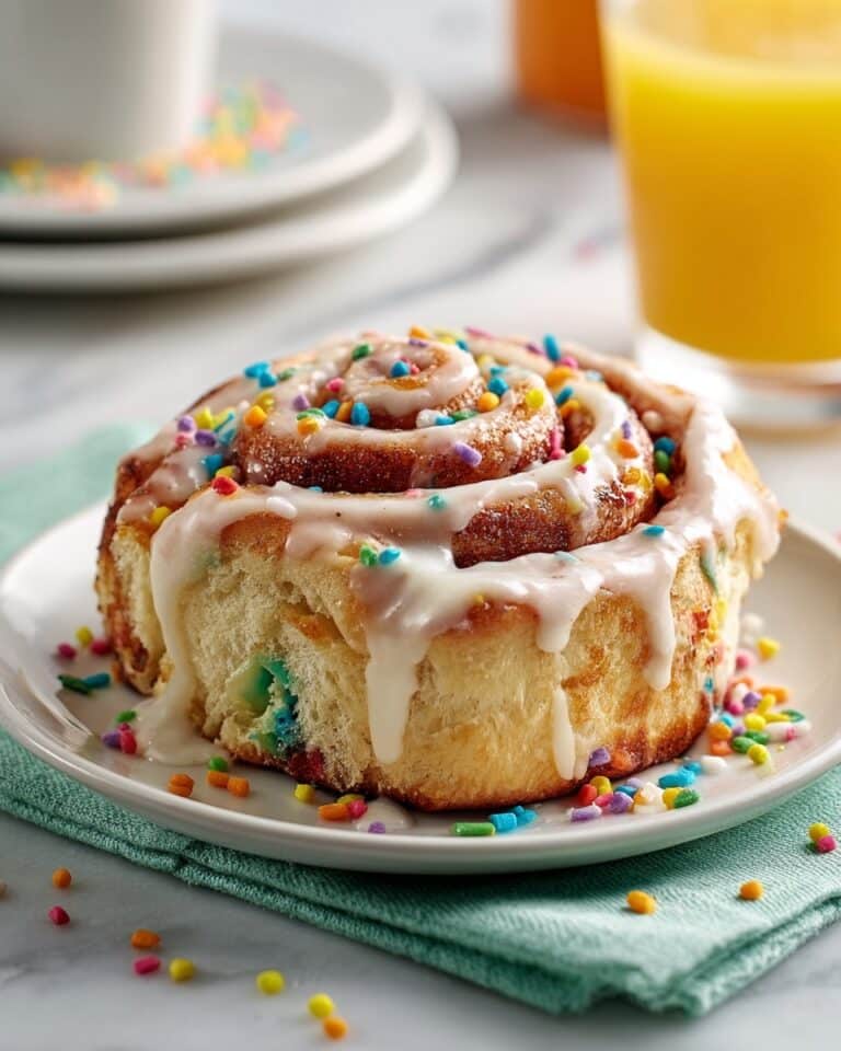 Funfetti Cinnamon Rolls Recipe
