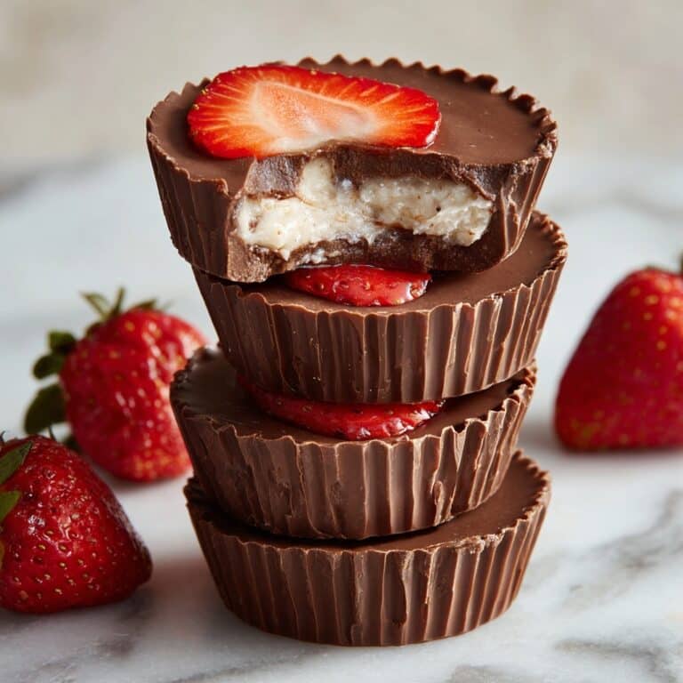 Paleo Chocolate Strawberry Coconut Butter Cups Recipe