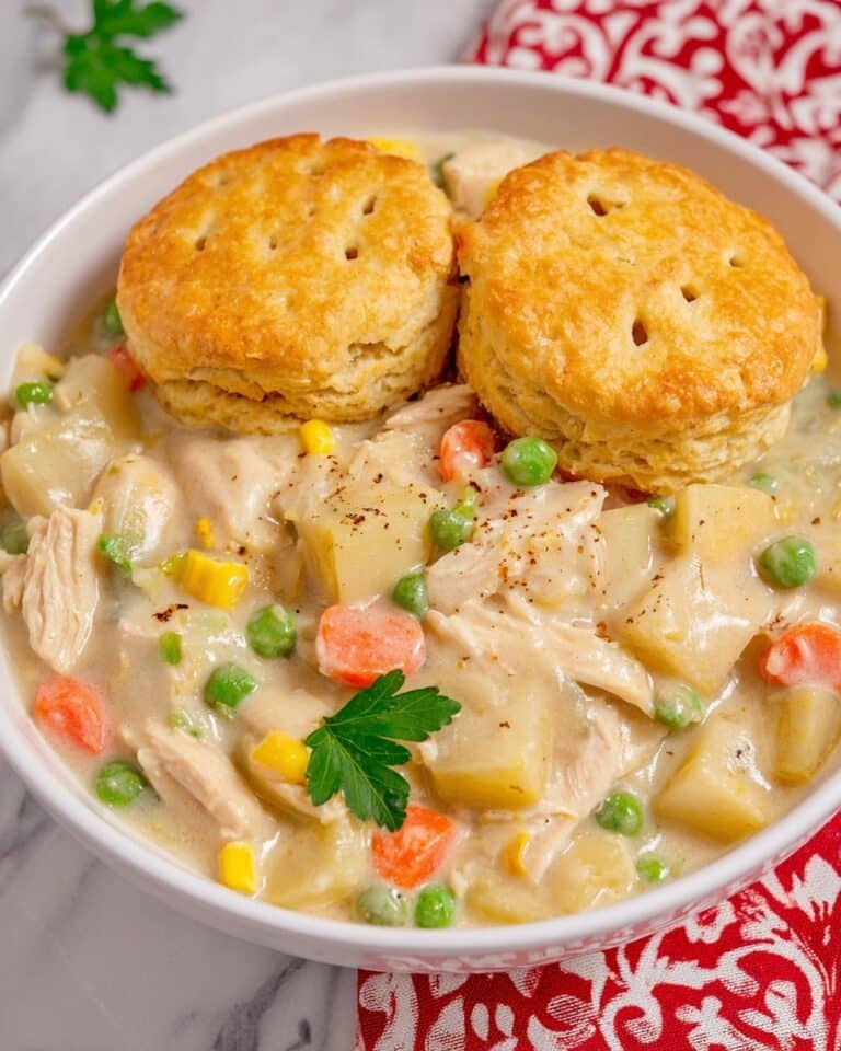 Crockpot Chicken Pot Pie Recipe